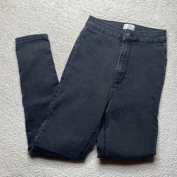 91 Cotton On Jeans Stretch Denim High Rise High Waist Size 4 - Picture 3 of 8